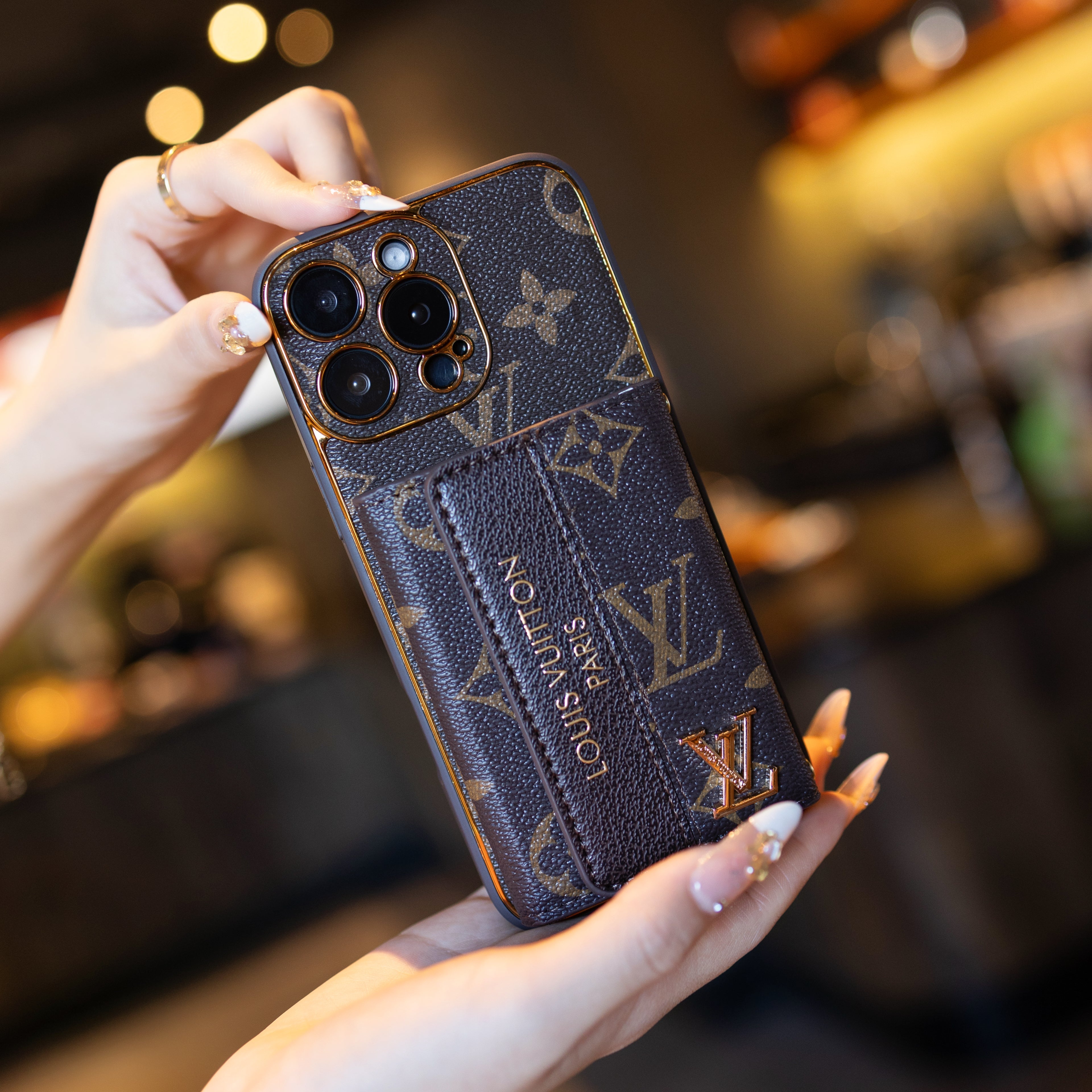 New Classic Luxury Card Holder Phone Case