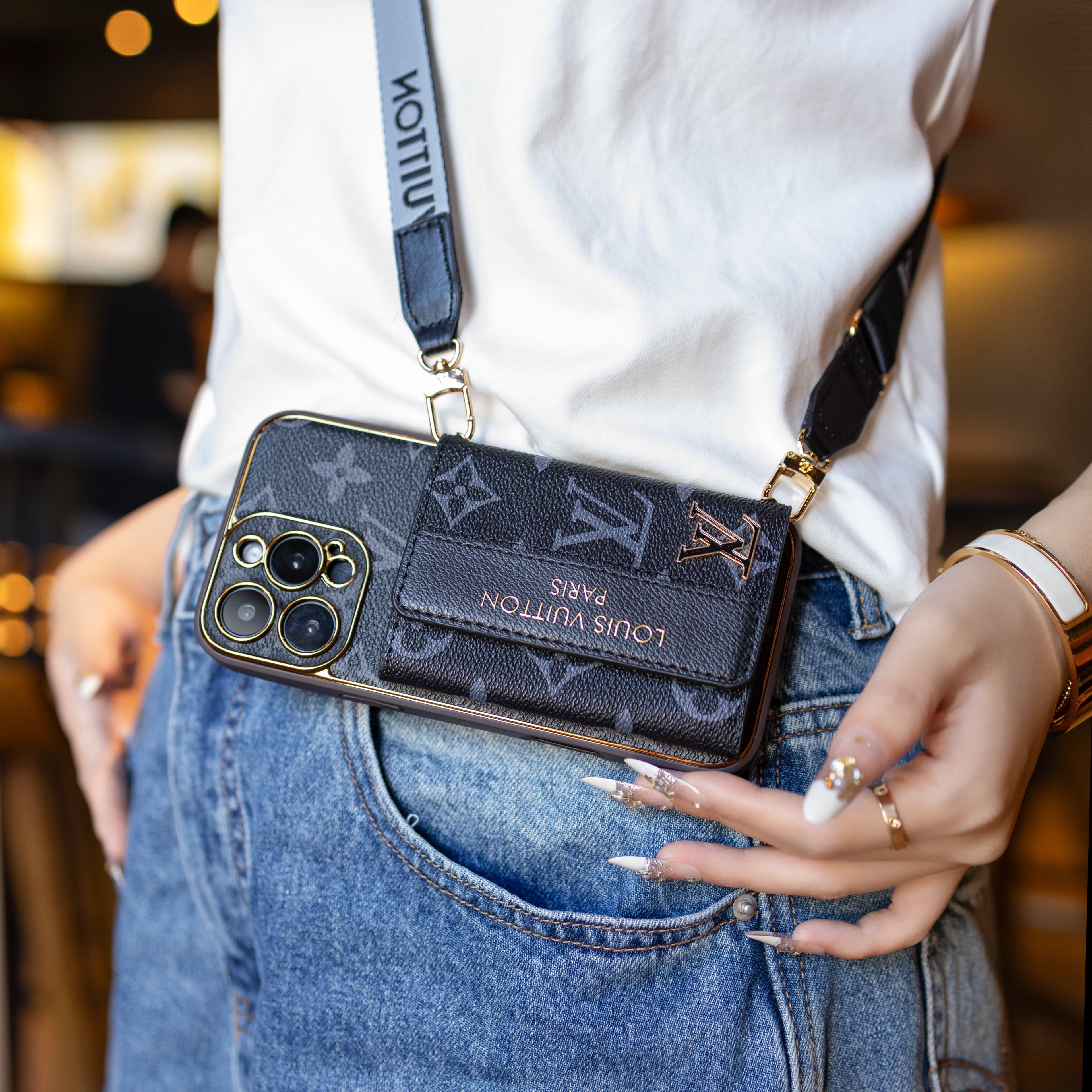 New Classic Luxury Card Holder Phone Case